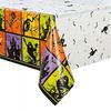 Haunted House Plastic Halloween Tablecloth