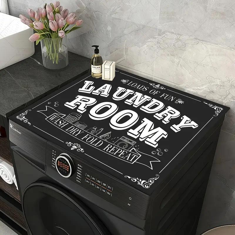 Temu: Waterproof Covers for Household Appliances - Washing Machines, Tabletops, Microwaves, and Refrigerators.