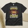 70th Birthday Children's Children's T  Children's T-shirt Born In 1956 Gift Idea Funny Aged Perfectly Tee Vintage