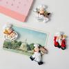 Set of 4pcs Chef Figurine Statue Decorations Stickers for Kitchen Restaurant