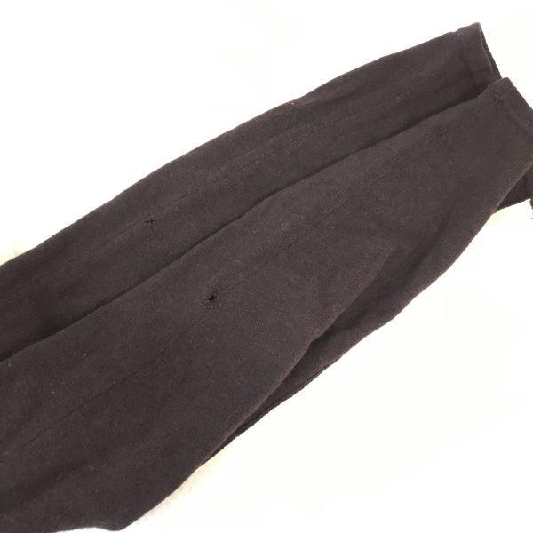 HIGH STREET Cashmere Blend Knit Blouson Men S-M Black Brown(USED)