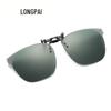 Rimless Polarized Clip-on Prescription Sunglasses: Fashionable Outdoor & Night Vision
