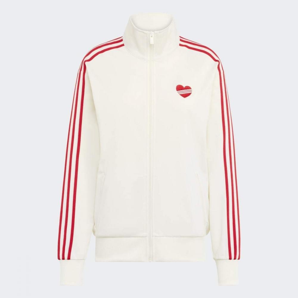 Adidas High Neck Zip Firebird Loose Tracktop Kq8075