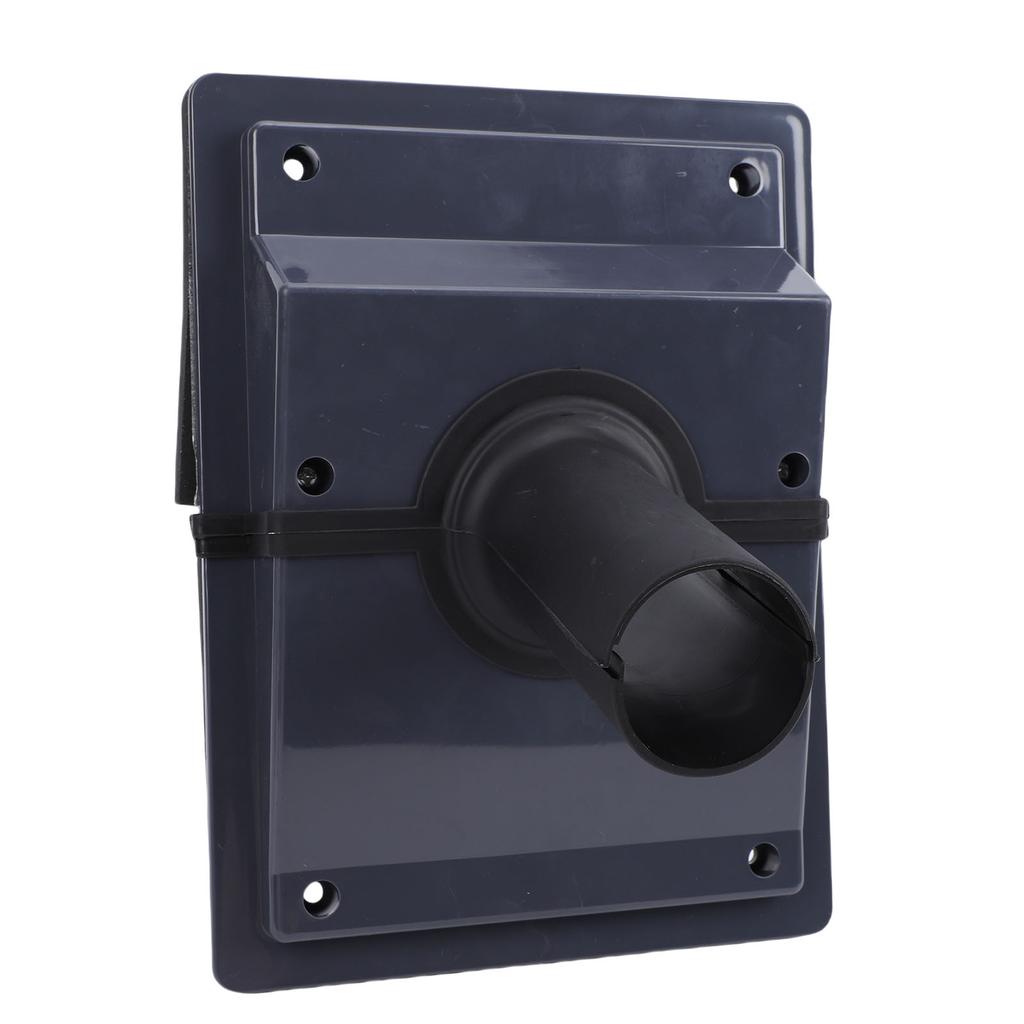 HVAC Wall Penetration Line Set Cover Kit Wire Assembly Cover Kit Split Body Cover Wall Cover Ac Line Set for   Conditioning System 45mm