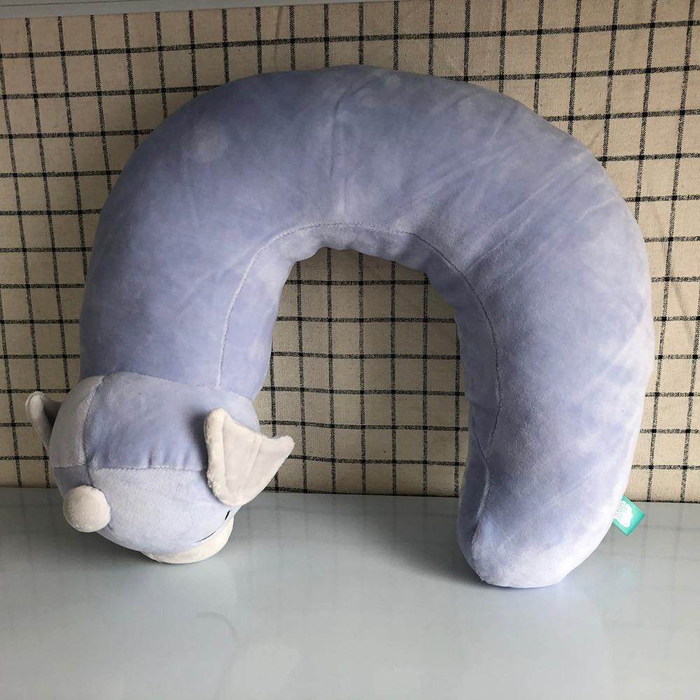 Dratini Plush U Neck Pillow Cute Dragon Stuffed Toys Fun Toys Gifts for Kids Children