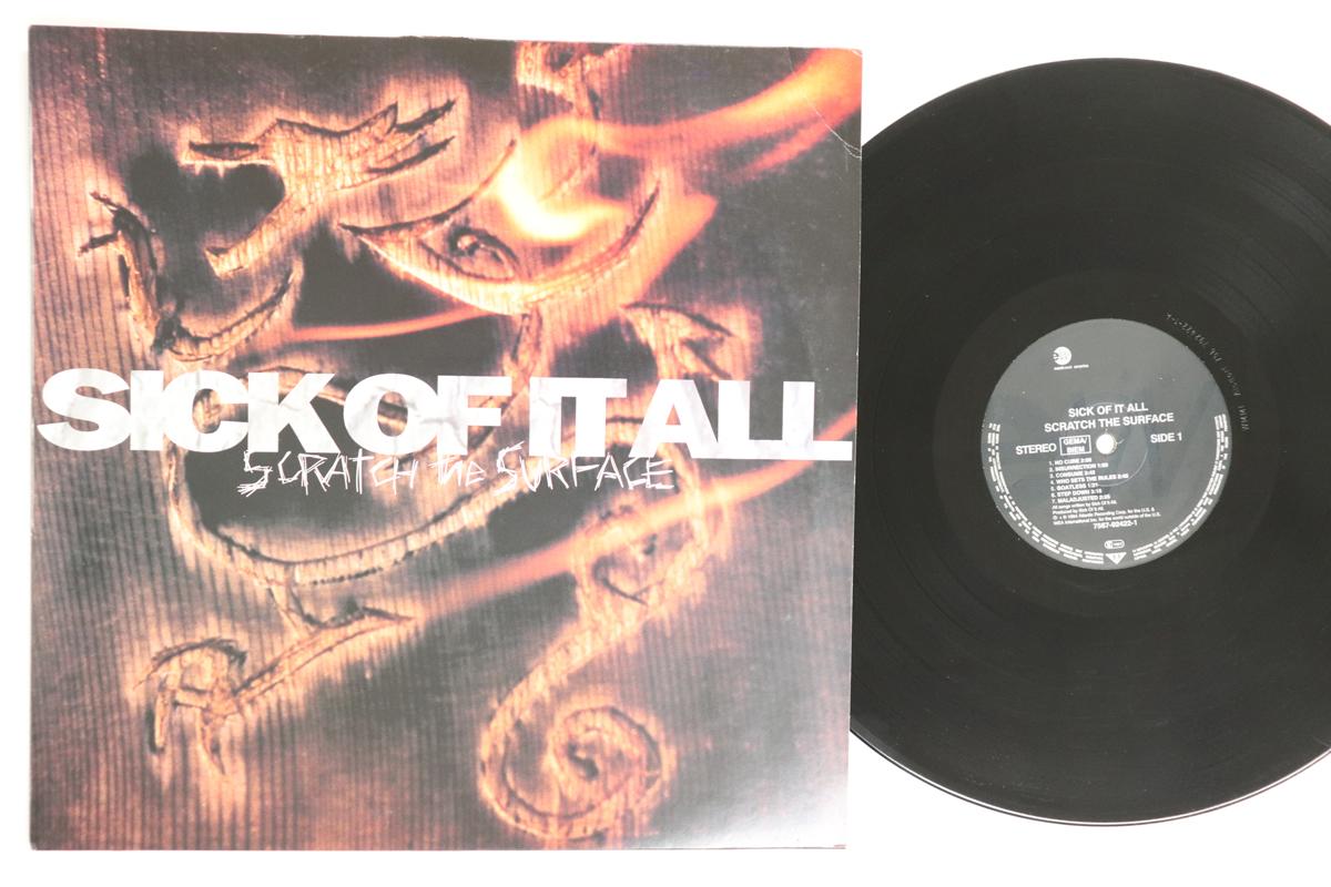 

LP Record SICK OF IT ALL Scratch The Surface 7567924221 EASTWEST RECORD 1994 Europe Rock Used