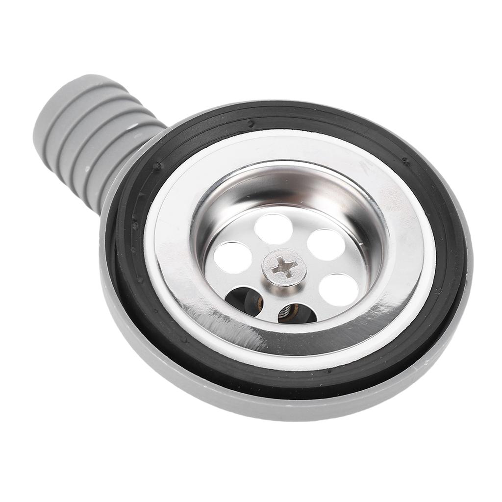 2.76in Marine Sink Drain Double Layer Filter 2.05 2 .56in Installation Aperture RV Right Angle Kitchen Sink Drain