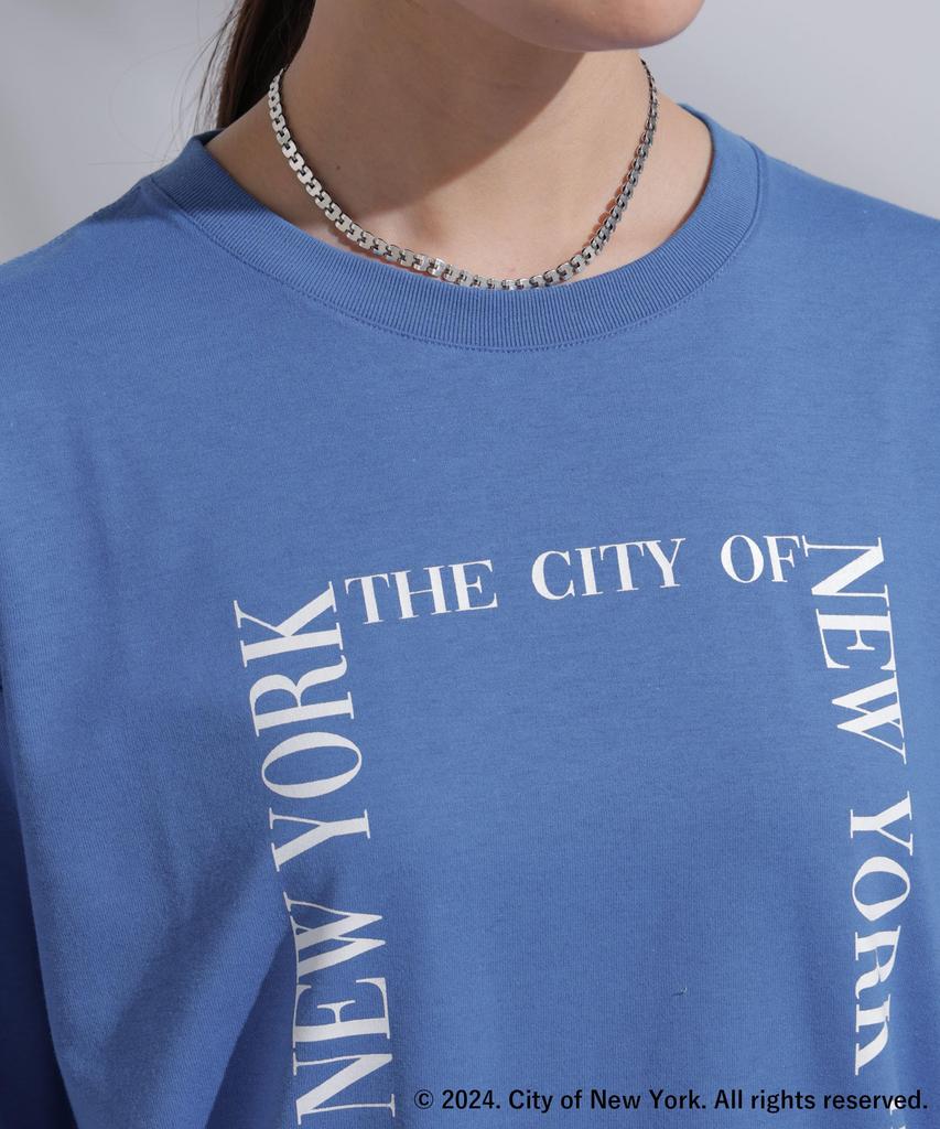 Nano Universe GOOD ROCK SPEED X NYC Sweat Stain Pattern 2 Anti-Soaked T-Shirt, Women's, Resistant,