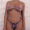 European And American New Sexy Bikini Butterfly Rhinestone Body Chain Set Women'S Nightclub Body Chain Accessories