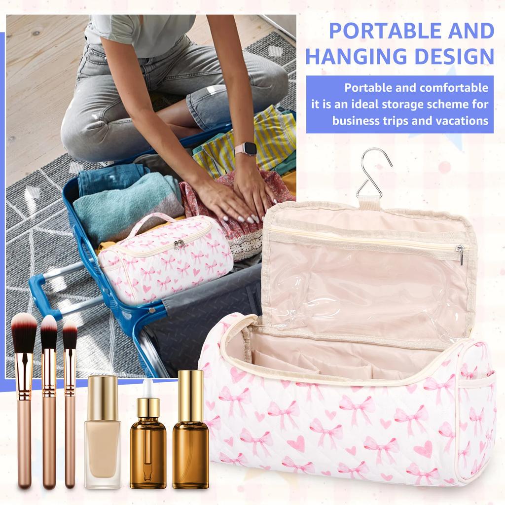 Portable Hair Dryer Storage Bag Dustproof Travel Case Multi-Pocket Dustproof Curling iron Organizer Pouch