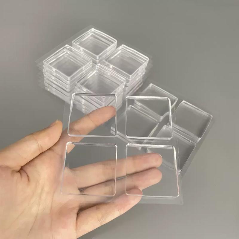 4Pcs/Set Transparent Anti Vibration Shock Absorbing Pad Mat Washing Machine Self Adhesive Mute Anti-Shock Protection Porte Pad 4pcs