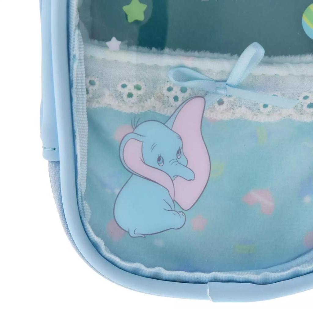 DISNEY Dumbo Pouch Keychain Type Clear Window ( Mellow Hug ) Japan NEW