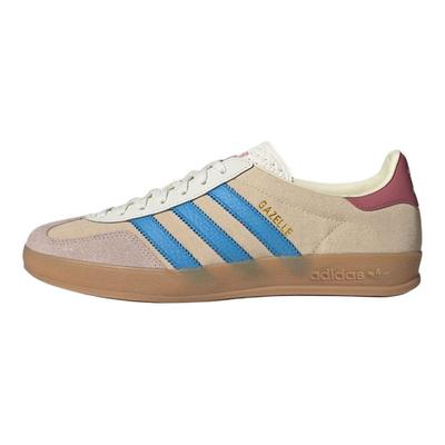 Eredeti Gazelle Indoor Kényelmes Puha Vékony Talp Tartós Alacsony Szárú Unisex Sneakerek Barna JQ0010