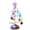 Colorful Xmas Decorations Table Lamp Silver Christmas Tree Lamp  Party