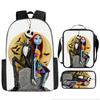 The Nightmare Before Christmas School Bags Men'S And Women'S Backpacks