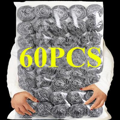 60db konyhai rozsdamentes acél drótgolyós kefe edényekhez.