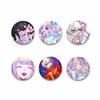 Pop Game Needy Streamer Overload Button Pins Cartoon KAngel Cosplay Badge Ame-chan Round Brooch Bag Hat Decor Jewelry Toys Gifts