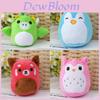 Animal Plush Keychain With Pp Cotton Filling For Car And Backpack Decor