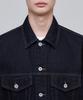 Musinsa Standard Oversized Denim Trucker Jacket [Deep Indigo]