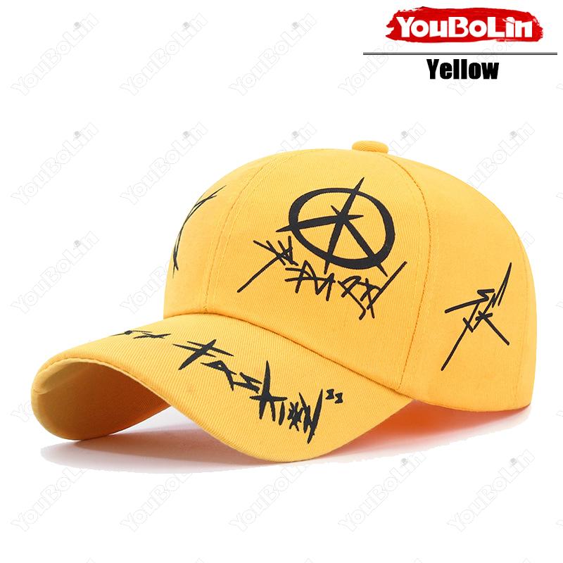 Mens Cap Womens Summer Cap Sun Hat Uv Protection Hats Korean Graffiti Baseball Cap Youth Outdoor Sports Casual