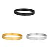 Titanium Steel Geometric Cuff Bracelet Fashion Men Women Trendy Restorative Style Jewelry