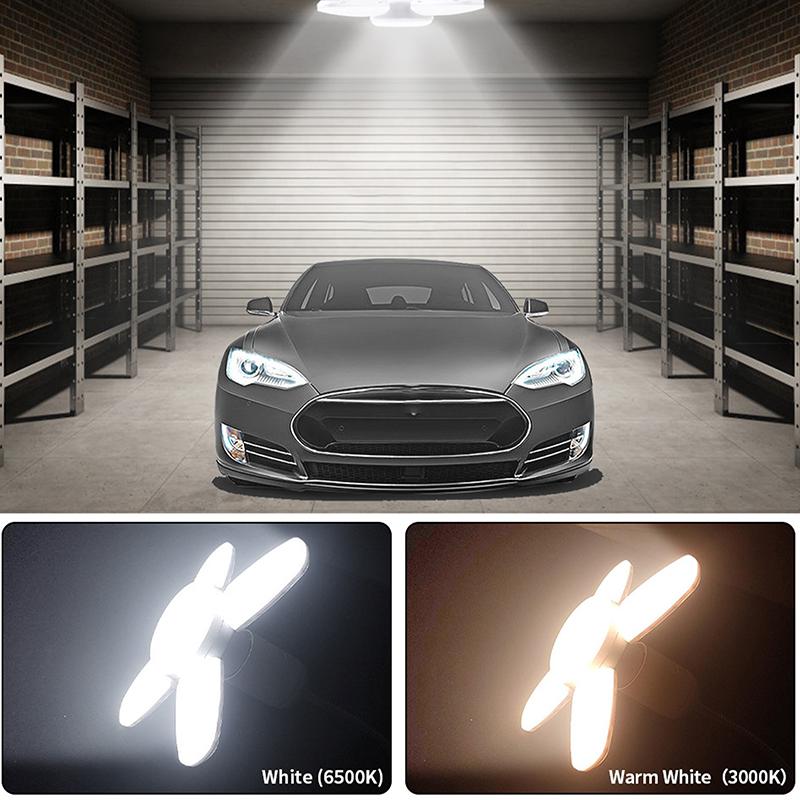 1Pc E27 Bulb Led Indoor Bulb Fan Leaf Super Bright Home Decoration Living Room Styling Light Ceiling Light Led E27 Bulb