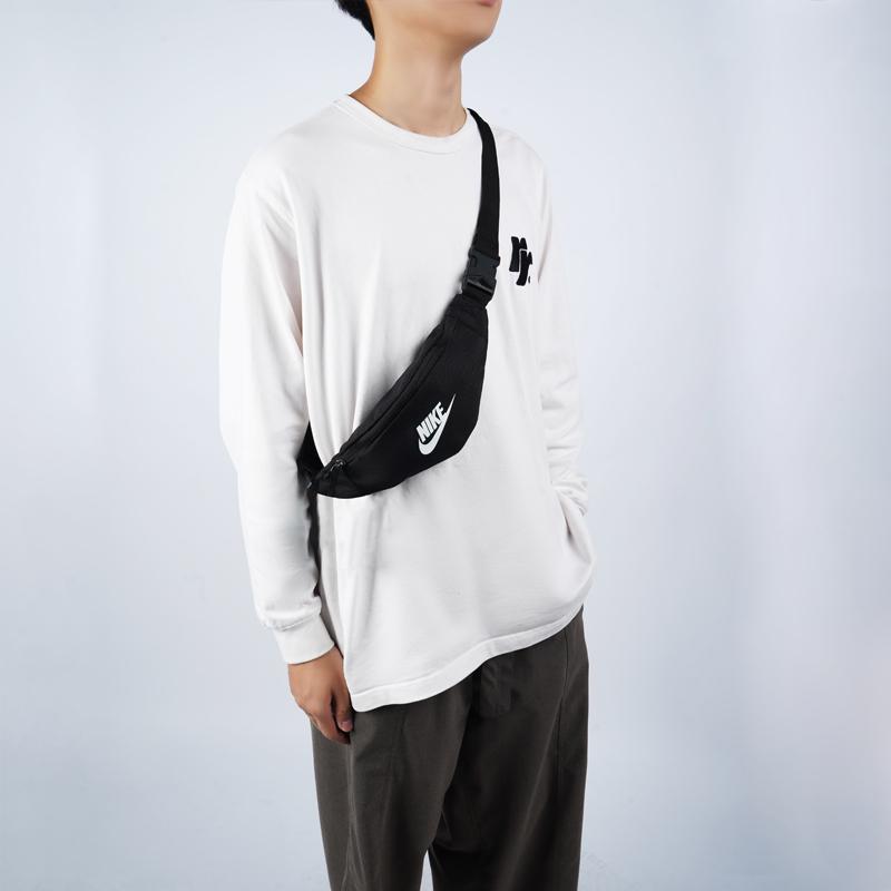 Nike Polyester Fanny Pack Small Size Unisex Black Casual DB0488-010