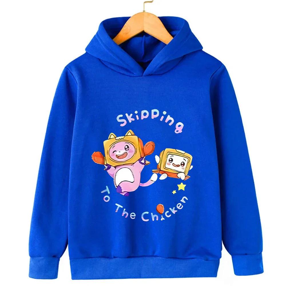 Spring Autumn Children Hoodie Cartoon Print Baby Boy Clothes Funny Streetwear Kids Clothes Girls Long Sleeve Sweatshirt Pullover