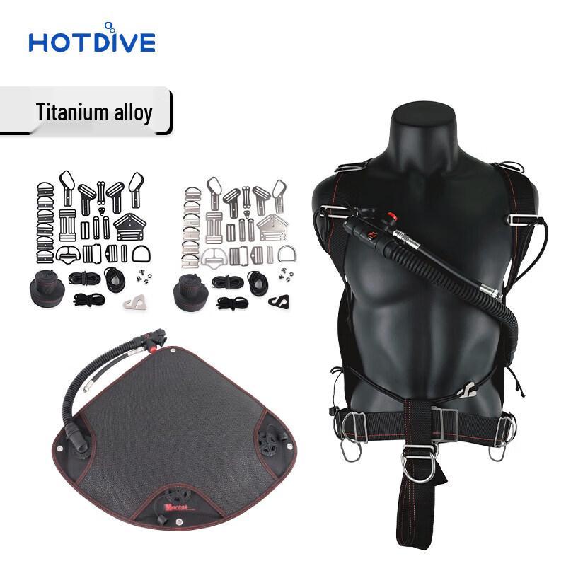 HOTDIVE Титановый боковой монтажный дайвинг-подвес Набор аксессуаров