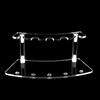 Clear Acrylic Neutral Pen Holder Eyebrow Pencil Display Stand Ballpoint Pen Storage Rack Shelf Supermarket Store Display Stand
