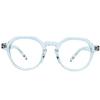 Lapeullolida Koel Transparent Horn-Rimmed Glasses