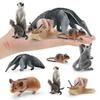 Kinder PVC Hamster Schnecke Gleitbeutler Tier Modell Display Für Bildung Und Sammlung