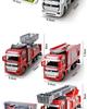 Children's Pull-Back Alloy Fire Ladder Truck Toy