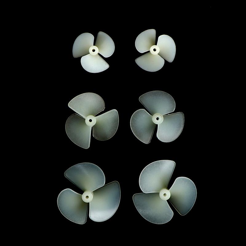 Diy Hard Nylon 3Blade Boat Propeller 28Mm 36Mm 42Mm Cw Ccw 2Mm Shaft For Rc Boat