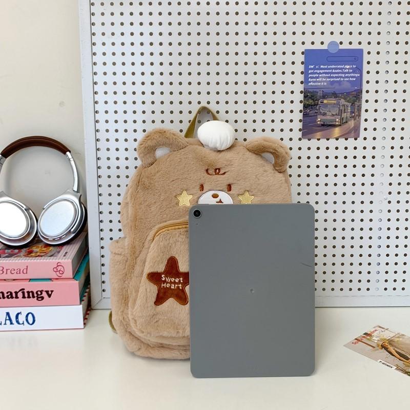 Chickens Bears Squirrels Sheep Cartoon Backpack Teens Lightweight Student Bags