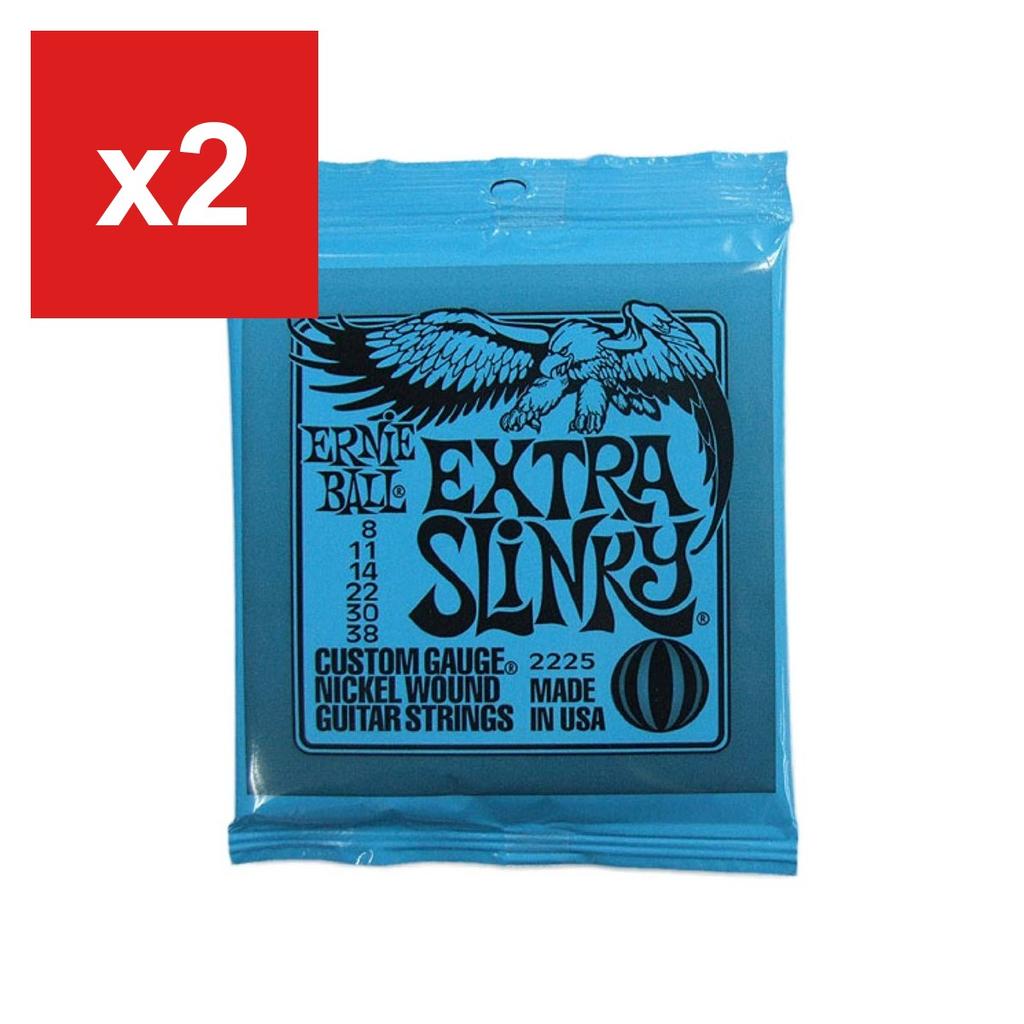 Electric Guitar Strings ERNIE BALL 2225 Extra Slinky, 3-Set Pack