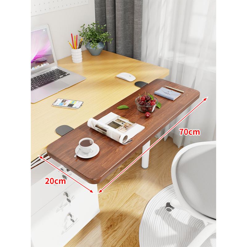 Składana Podpórka pod Nadgarstki do Klawiatury Biurkowej: Wydłużony wspornik krawędzi stołu do stanowiska pracy w akademiku