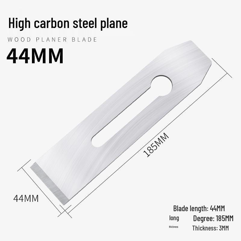 Weld Peak High-Speed Steel Woodworking Plane Blade, 44/51mm Carpenter Hand Plane Blade