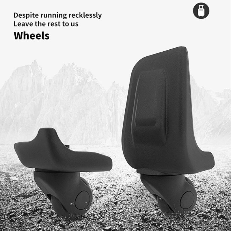 Luggage Replacement Wheels 4Pcs Suitcase Replacement Wheels Wear Resistant Luggage Wheels for Most Suitcase Repair