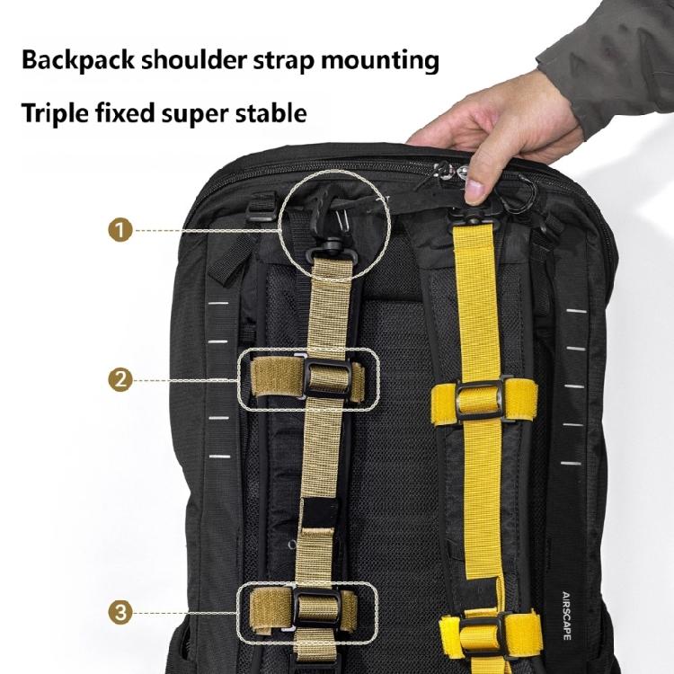Outdoor Backpack Expansion Strap Backpack Accessory Strap With Reinforced Webbing For Camping And Hiking Equipment