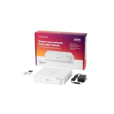 HPE Instant On Secure Gigabit LAN Router 980Mbps IDS/IPS VPN WAN Resilience