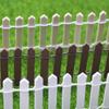 Mini Fence Garden and Bonsai Decoration Fairy Tale Garden Fence Wooden Decoration, DIY Handicraft Project Mini Picket Fence