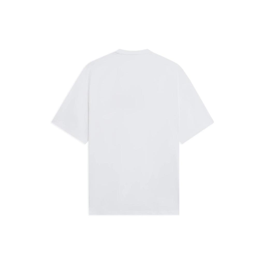 Li-Ning Letter Logo Print Round Neck Short Sleeve T-Shirt Unisex Tops White AHSSC17-1