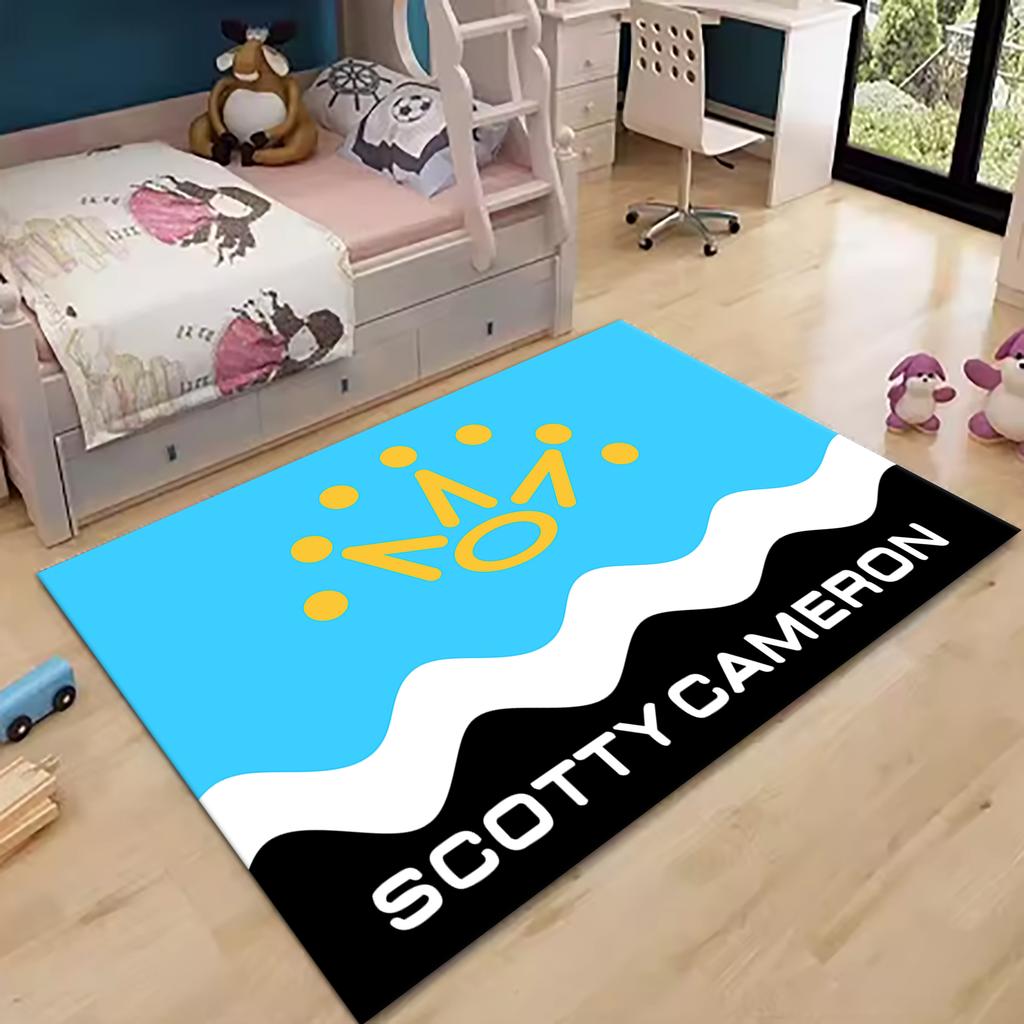 Cartoon Cute Golf brand Carpet Rug for Bedroom Living Room Home Sofa Decoration,Children Game Large Decor Floor Mat
