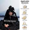 1pc Wednesday Addams Netflix Soft Warm Throw for Home, Office, Trave, All-Season Cozy Bedding Gift, Office Cozy Accessory 1169