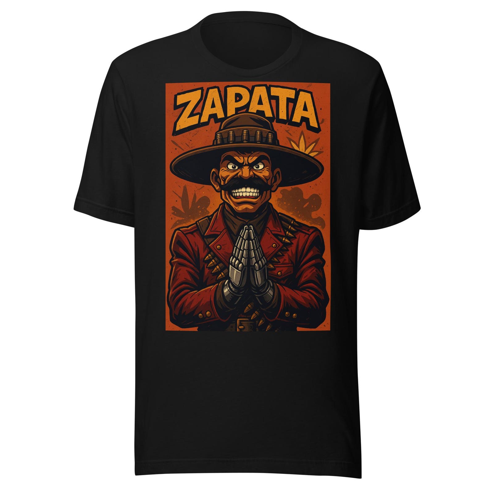 General Emiliano Zapata Cartoon 2 Unisex t-shirt M