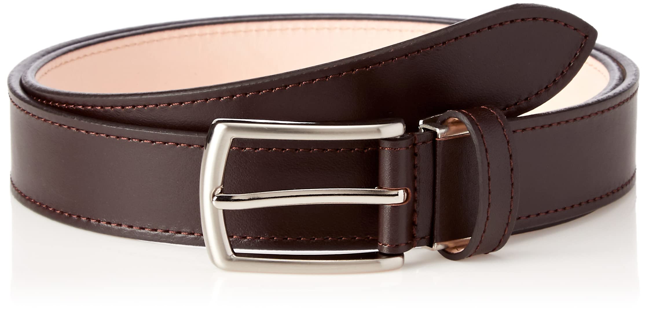 

Платье из кожи с лучами света, размер 51520065863, ремень, коричневый, L,