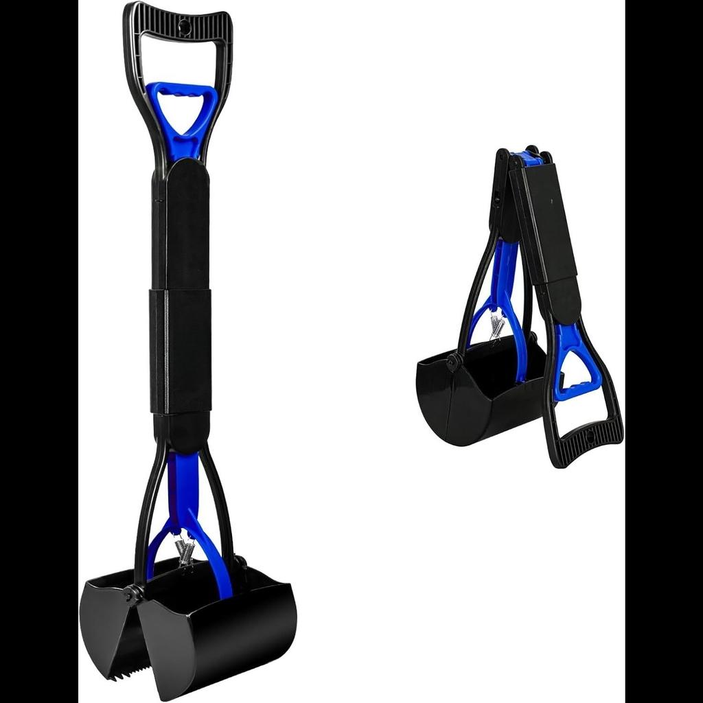 Pet Pick-up Can Be Folded with A Long Handle of 70cm. Dog Clamp Toilet. Pet Cleaning Supplies. Dog Shit Clamp Toilet Pick-up
