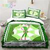 3D Print Alpha Sorority Kappa Alpha AKA Bedding Set Single Twin Full Queen King Size Bed Set Aldult Kid Bedroom