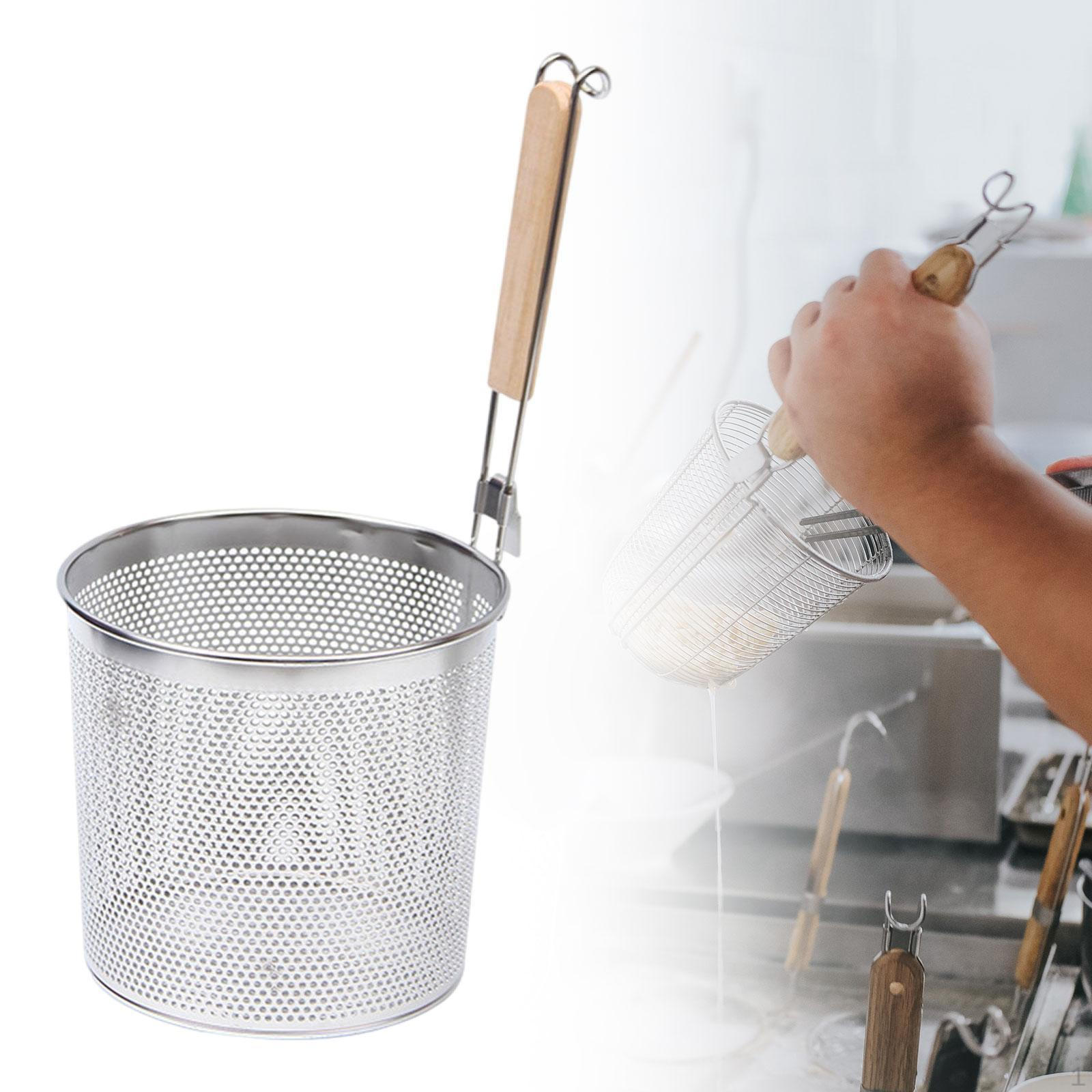 

Дуршлаг для пасты из нержавеющей стали с удобной ручкой 19cm